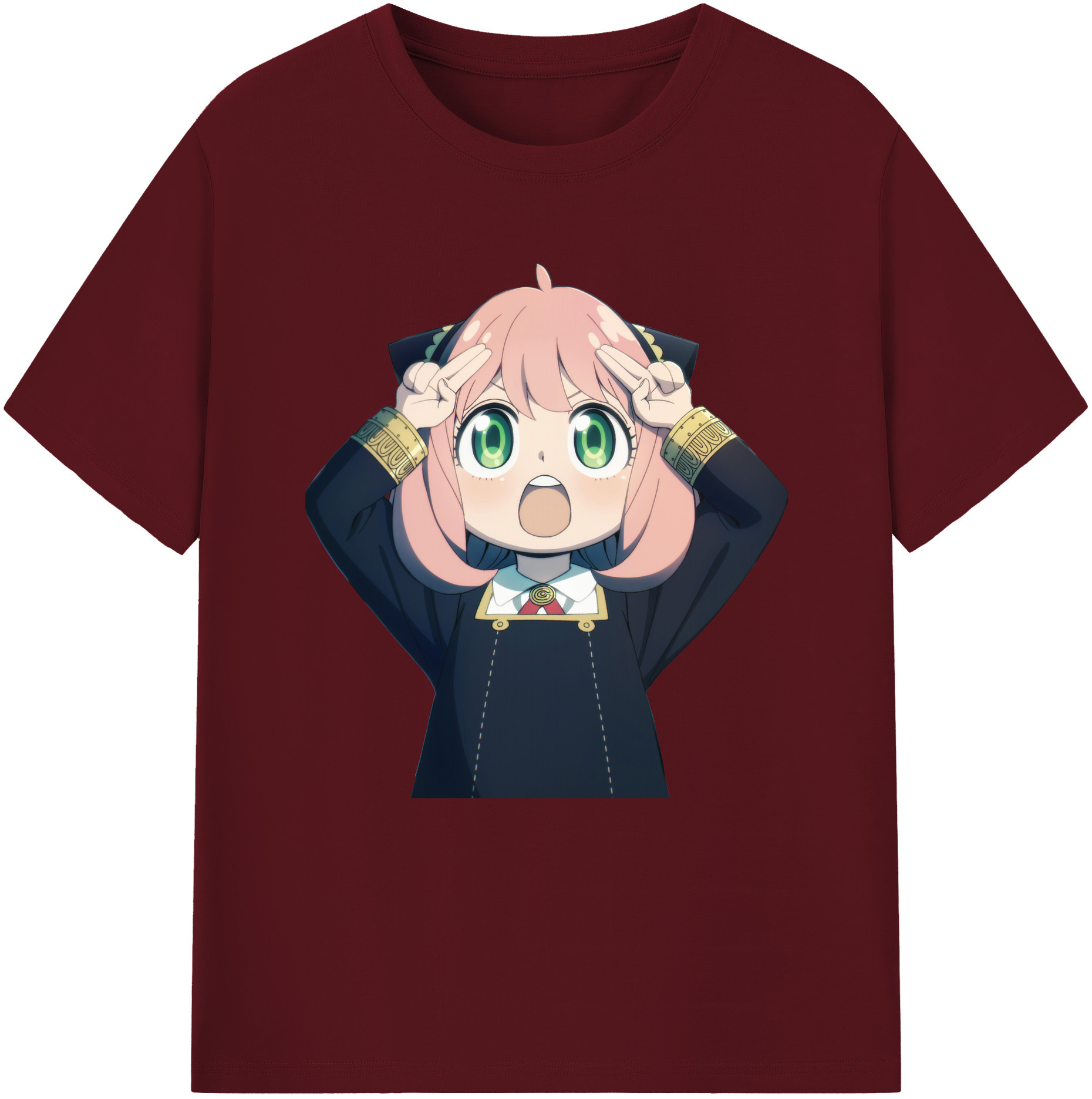 （画像用） SPY×FAMILY间谍家家酒 綿100％半袖Tシャツ（フロントプリント）